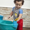 image:imageStep 2 Spill amp Splash Seaway Water Table for Kids TwoTier Outdoor Kids Water Sensory Table with Umbrella Ages 15 Years Old 11 Piece Water Toy AccessoriesMulticolor