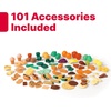 image:imageStep2 101Piece Play Food Assortment Pretend Kitchen Playset Vegetables Fruit Dessert For Toddlers Ages 26 Years