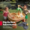 image:imageStep2 Dino Dig Sand and WaterTable Kids Activity Sensory Playset Summer Outdoor Toys 7 Piece Water Toy Accessories For Toddlers 25 Years Old