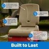 image:imageStep2 Foldable Adult Flip Seat Portable Outdoor Chair for Poolside Tailgating Camping Picnic Chair Provides Back Support When Sitting on Ground WhiteBrown