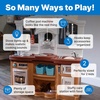 image:imageStep2 Fun with Friends Kids Kitchen Playset IndoorOutdoor Kitchenette with Lights amp Sounds Durable Plastic 25Piece Toy Accessories Toddlers 2 Years GrayTan