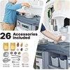 image:imageStep2 Fun with Friends Kids Kitchen Playset IndoorOutdoor Kitchenette with Lights amp Sounds Durable Plastic 25Piece Toy Accessories Toddlers 2 Years GrayGray