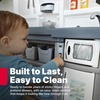 image:imageStep2 Fun with Friends Kids Kitchen Playset IndoorOutdoor Kitchenette with Lights amp Sounds Durable Plastic 25Piece Toy Accessories Toddlers 2 Years GrayGray