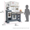image:imageStep2 Gilded Gourmet Kids Kitchen Playset IndoorOutdoor Kitchenette Interactive Play with Lights and Sounds Made of Durable Plastic Includes 20 Piece Toy Accessories for Toddlers 2 Years OldGilded Gourmet Kitchen