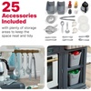 image:imageStep2 Gilded Gourmet Kids Kitchen Playset IndoorOutdoor Kitchenette Interactive Play with Lights and Sounds Made of Durable Plastic Includes 20 Piece Toy Accessories for Toddlers 2 Years OldGilded Gourmet Kitchen