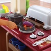 image:imageStep2 Grand WalkIn Kitchen amp Grill Kids Playset IndoorOutdoor Kitchenette Interactive Play with Lights and Sounds Durable Plastic 103 Piece Toy Accessories Toddlers 2 Years Old BrownTanBrown  Tan