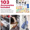 image:imageStep2 Grand Walkin Kitchen amp Grill Kids Playset IndoorOutdoor Kitchenette Interactive Play with Lights and Sounds Durable Plastic 103 Piece Toy Accessories Toddlers 2 Years Old GrayWhiteGray