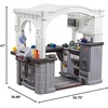 image:imageStep2 Grand Walkin Kitchen amp Grill Kids Playset IndoorOutdoor Kitchenette Interactive Play with Lights and Sounds Durable Plastic 103 Piece Toy Accessories Toddlers 2 Years Old GrayWhiteGray