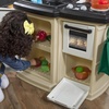 image:imageStep2 Great Gourmet Kids Kitchen Playset IndoorOutdoor Kitchenette Interactive Play with Lights and Sounds Made of Durable Plastic Includes 33 Piece Toy Accessories Toddlers 3 Years Old TanTan