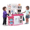 image:imageStep2 Great Gourmet Kids Kitchen Playset IndoorOutdoor Kitchenette Interactive Play with Lights and Sounds Made of Durable Plastic Includes 33 Piece Toy Accessories Toddlers 3 Years Old TanPink