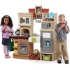 image:imageStep2 Heart of the Home Kids Kitchen Playset IndoorOutdoor Kitchenette Interactive Play with Lights and Sounds Made of Durable Plastic Includes 40 Piece Toy Accessories For Toddlers 2 Years Old