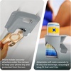 image:imageStep2 Mondello Pool Accessories 3Piece Set Lounger Pillow Cup Holder and Phone Holder Compatible with Mondello Lounger and Chair GrayGray