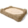image:imageStep2 Naturally Playful Sandbox II Kids Sand Activity Sensory Play Pit Summer Outdoor Toys 7 Piece Water Toy Accessories for Toddlers 1 Years OldNaturally Playful Sandbox