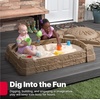image:imageStep2 Naturally Playful Sandbox II Kids Sand Activity Sensory Play Pit Summer Outdoor Toys 7 Piece Water Toy Accessories for Toddlers 1 Years OldNaturally Playful Sandbox II