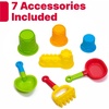 image:imageStep2 Naturally Playful Sandbox II Kids Sand Activity Sensory Play Pit Summer Outdoor Toys 7 Piece Water Toy Accessories for Toddlers 1 Years OldNaturally Playful Sandbox II
