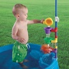 image:imageStep2 Play amp Shade Pool Kids Activity Pool with Umbrella Summer Outdoor Toys 7 Piece Toy Accessories For Toddlers 2 Years Old