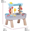 image:imageStep2 Rain Showers amp Flow Kids Water Table Outdoor Toddler Activity Table 15Piece Accessory Set Ages 15 Years Old Multicolor Gray Blue Red