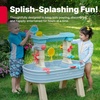 image:imageStep2 Rain Showers amp Flow Kids Water Table Outdoor Toddler Activity Table 15Piece Accessory Set Ages 15 Years Old Multicolor Gray Blue Red