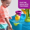 image:imageStep2 Summer Showers Splash Tower Water Table for Kids Outdoor Kids Water Sensory Table Ages 15 Years Old 8 Piece Water Toy Accessories Blue amp Green
