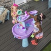 image:imageStep2 Tropical Rainforest Water Table for Kids Toddler Outdoor Sensory Play Table 13 Accessories Ages 18 MonthsRain Showers  Unicorns