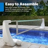 image:imageStep2 Vero Pool Volleyball Net OutdoorIndoor Waterproof Patio Furniture Made of Durable Plastic 1525 Feet White