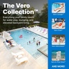 image:imageStep2 Vero inPool Shade Table Cooler Side Table with 9Gallon Basin Umbrella Hole for 15inch Water Ledge WhiteShade Table