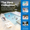 image:imageStep2 Vero inPool Shade Table Cooler Side Table with 9Gallon Basin Umbrella Hole for 15inch Water Ledge WhiteSide Table