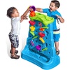 image:imageStep2 Waterfall Discovery Wall Kids DoubleSided Water and Sand Activity Sensory Table Summer Outdoor Toys 13 Piece Toy Accessories For Toddlers 15 Years Old