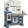 image:imageStep2 Gilded Gourmet Kids Kitchen Playset IndoorOutdoor Kitchenette Interactive Play with Lights and Sounds Made of Durable Plastic Includes 20 Piece Toy Accessories for Toddlers 2 Years OldGilded Gourmet Kitchen