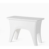 image:imageStep2 Vero inPool Shade Table Cooler Side Table with 9Gallon Basin Umbrella Hole for 15inch Water Ledge WhiteEntertaining Table
