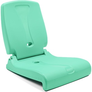 image:imageStep2 Kids Shell Flip Seat Portable Outdoor Chair for Poolside Camping Beach Stadium Providing Back Support Made of UV20 Durable Plastic MintMint