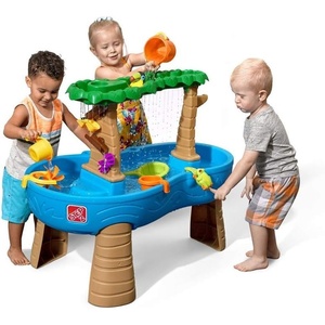 image:imageStep2 Tropical Rainforest Water Table for Kids Toddler Outdoor Sensory Play Table 13 Accessories Ages 18 MonthsTropical Rainforest