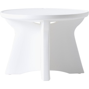 image:imageStep2 Vero inPool Shade Table Cooler Side Table with 9Gallon Basin Umbrella Hole for 15inch Water Ledge WhiteAccent Table