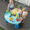 image:imageStep2 Ball Buddies Adventure Center Water Table for Kids Indoor and Outdoor Kids Water Sensory Table Pool Ages 15 Years Old 23 Piece Water Toy Accessories Blue