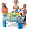 image:imageStep2 Ball Buddies Adventure Center Water Table for Kids Indoor and Outdoor Kids Water Sensory Table Pool Ages 15 Years Old 23 Piece Water Toy Accessories Blue