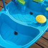 image:imageStep2 Fiesta Cruise Sand amp Water Table with Umbrella Kids Activity Sensory Playset Summer Outdoor Toys 10 Piece Water Toy Accessories for Toddlers 2 Years OldUmbrella