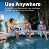 image:imageStep2 Seashell Flip Seat 2 Pack Adult Portable Outdoor Chairs for Poolside Camping Beach Stadium Providing Back Support Made of UV20 Durable Plastic Incredible WhiteWhite