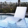 image:imageStep2 in Pool Stool 33inches Tall Waterproof Patio Furniture Bar Stool Weighted WhiteWhite