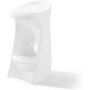 image:imageStep2 in Pool Stool 33inches Tall Waterproof Patio Furniture Bar Stool Weighted WhiteWhite