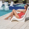 image:imageStep2 in Pool Stool 33inches Tall Waterproof Patio Furniture Bar Stool Weighted WhiteWhite