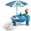 image:imageStep2 Fiesta Cruise Sand amp Water Table with Umbrella Kids Activity Sensory Playset Summer Outdoor Toys 10 Piece Water Toy Accessories for Toddlers 2 Years OldUmbrella