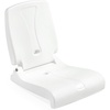 image:imageStep2 Seashell Flip Seat 2 Pack Adult Portable Outdoor Chairs for Poolside Camping Beach Stadium Providing Back Support Made of UV20 Durable Plastic Incredible WhiteWhite