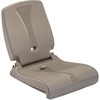 image:imageStep2 Seashell Flip Seat 2 Pack Adult Portable Outdoor Chairs for Poolside Camping Beach Stadium Providing Back Support Made of UV20 Durable Plastic Incredible WhiteBrown
