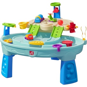 image:imageStep2 Ball Buddies Adventure Center Water Table for Kids Indoor and Outdoor Kids Water Sensory Table Pool Ages 15 Years Old 23 Piece Water Toy Accessories Blue