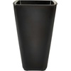 image:imageStep2 Bridgeview Tall Square Planter Large Planters for Outdoor Plants Gardening and Flower Pot for Patio or Porch Efficient Drainage Durable Plastic Onyx Black 2PackOnyx Black
