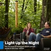 image:imageStep2 Firefly String Light Pole Stand with Planter 2pk Outdoor Hanging Lights Solution Black