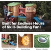 image:imageStep2 Clubhouse Climber Playset for Kids Jungle Gym with Elevated Playhouse Outdoor Backyard Playground Set Two Toddler Slides Ages 2 to 6 Years OldClimber